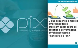 O Que Pequenos E Médios Empreendedores Precisam Saber Sobre Os Desafios E As Vantagens Envolvendo Gestão Financeira E O Pix Organização Contábil Lawini - Contabilidade em Foz do Iguaçu | Contassem